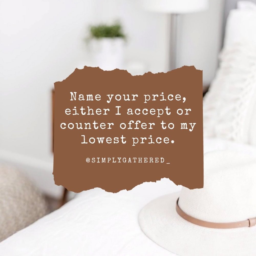 Name  Your Price Sale